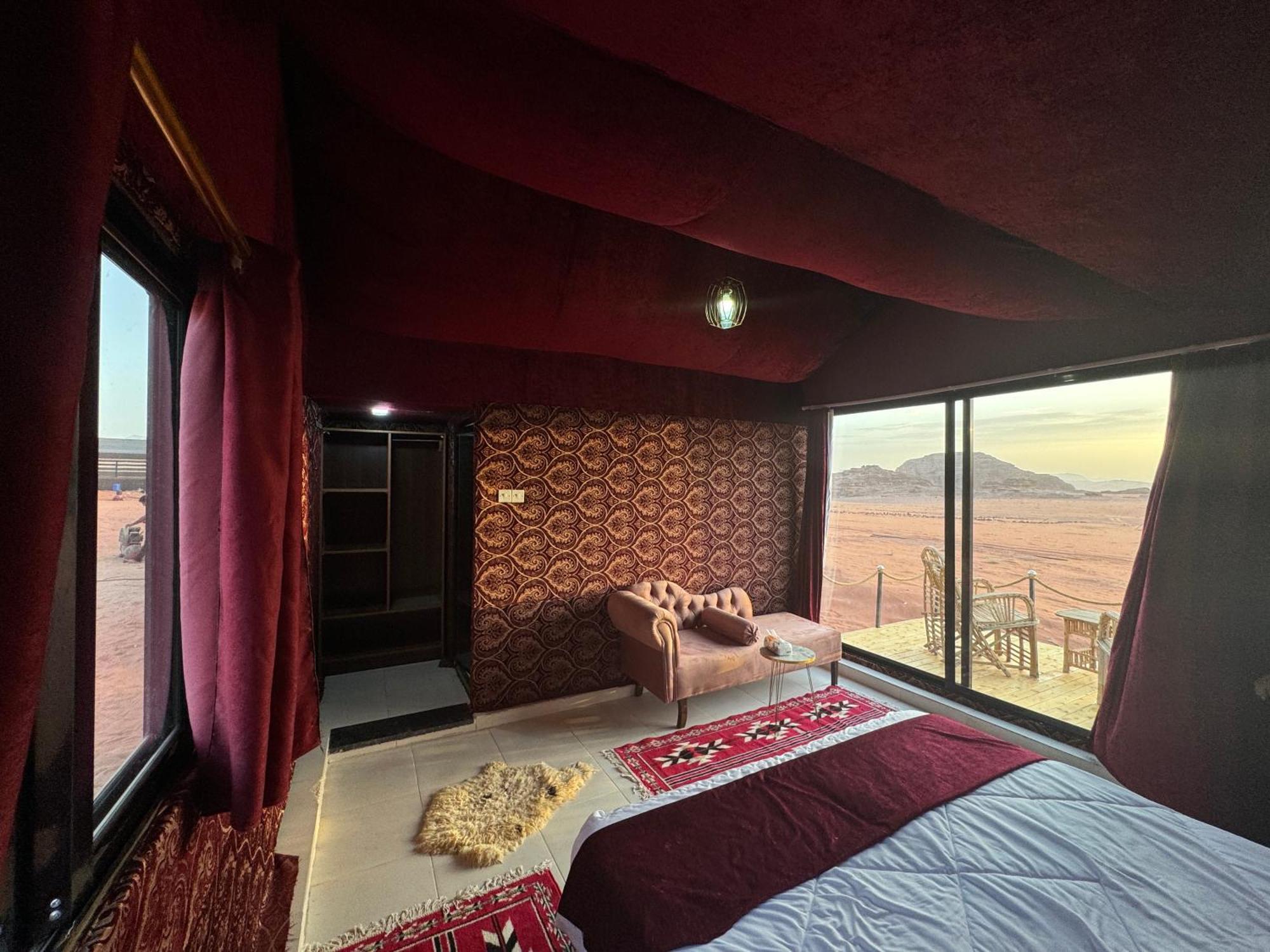 Hotel Desert Bedouin Adventure Wadi Rum Exterior foto