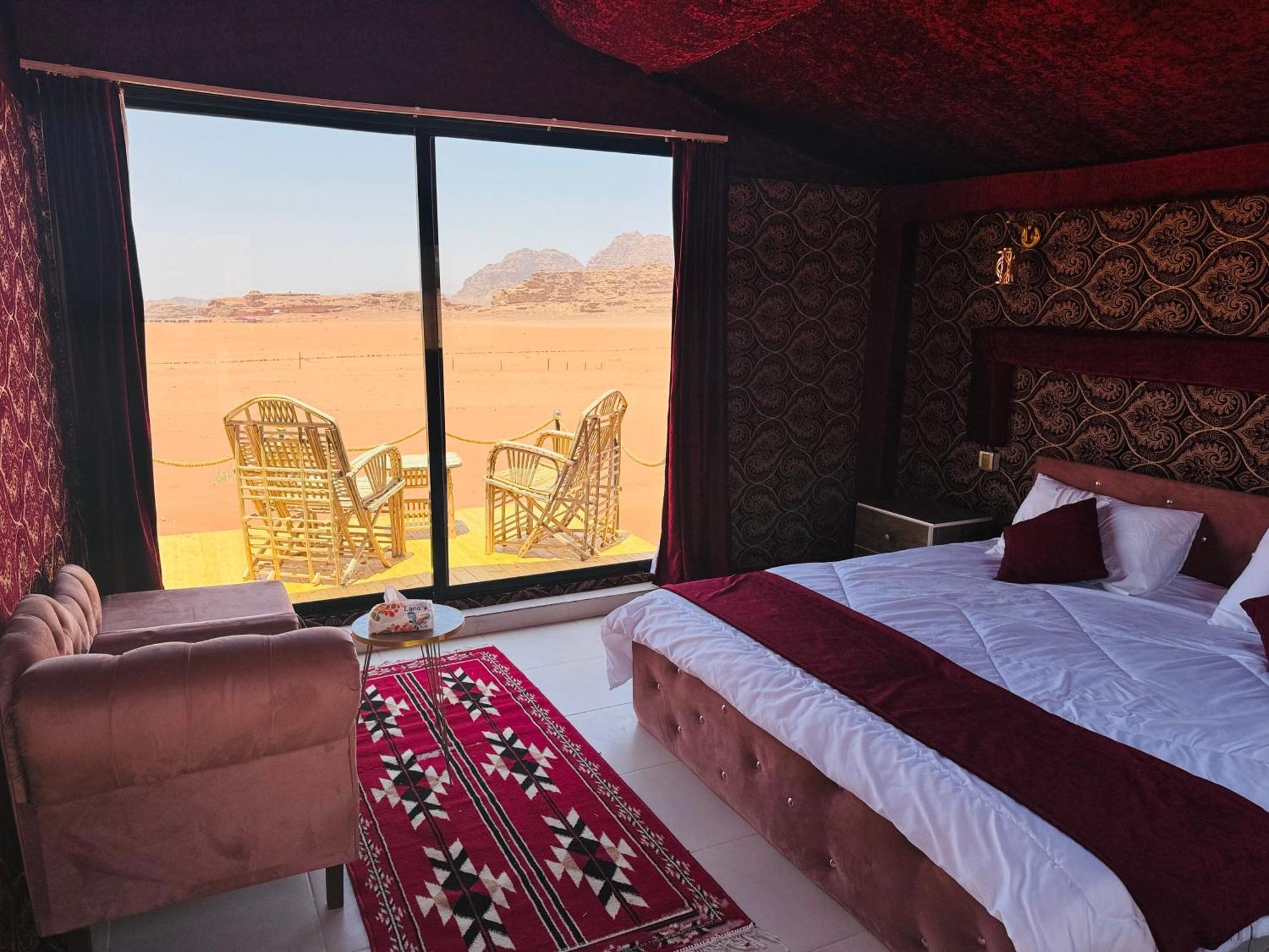 Hotel Desert Bedouin Adventure Wadi Rum Exterior foto